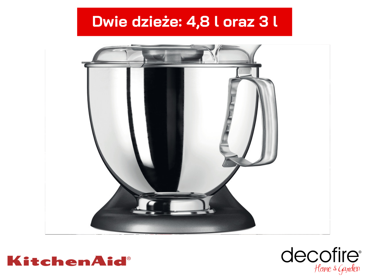 Dzieża w mikserze Artisan 5 Medallion Silver 4,8 l KitchenAid