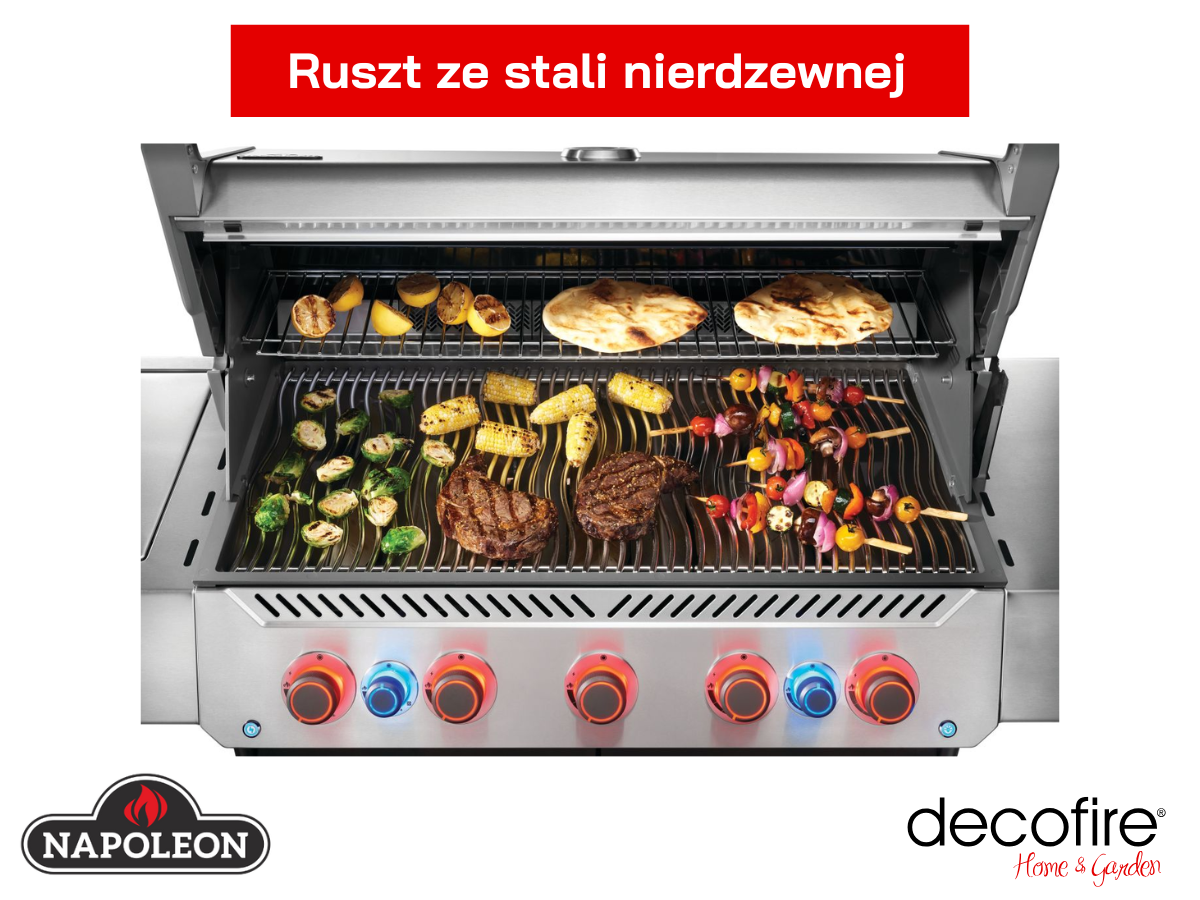 Perfekcyjnie wykonany ruszt ze stali nierdzewnej o grubości 8,5 mm
