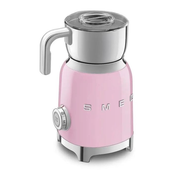 Spieniacz do mleka Pastelowy róż Smeg (MFF11PKEU)