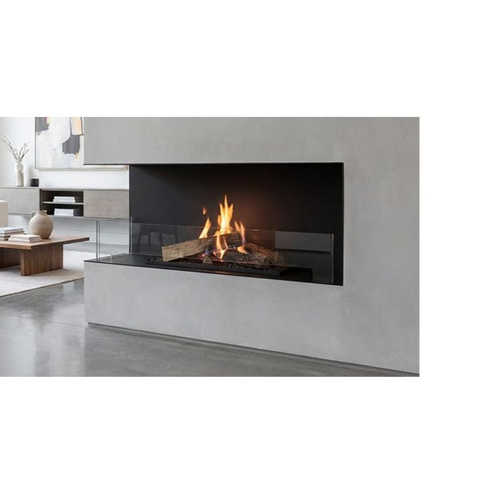Biokominek Planika Flogs 990+ mm + Forma 1200 z podłączeniem do komina