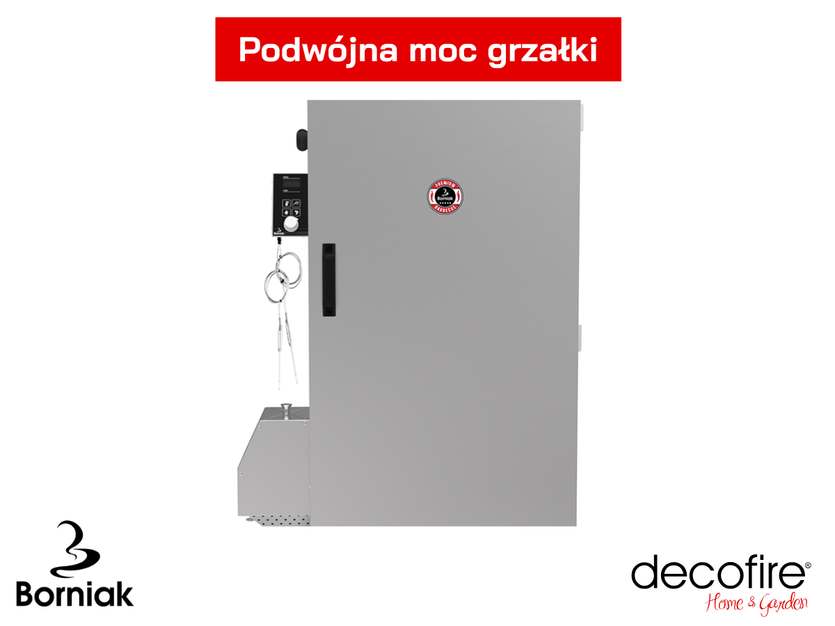 Podwójna moc grzałki i temperatura do 150 stopni
