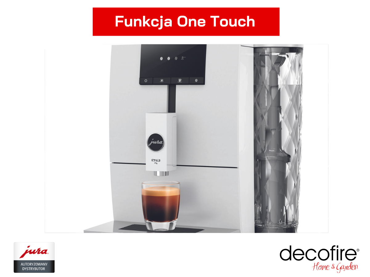 Funkcja One Touch w ekspresie Jura ENA 4