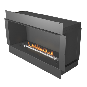 Biokominek Planika FLA 4 990 mm + Forma 1200 Fireplace 
