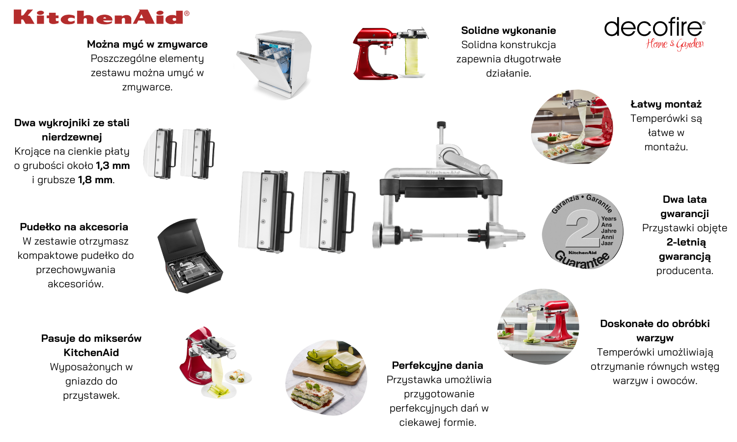 Temperówka do warzyw i owoców KitchenAid 