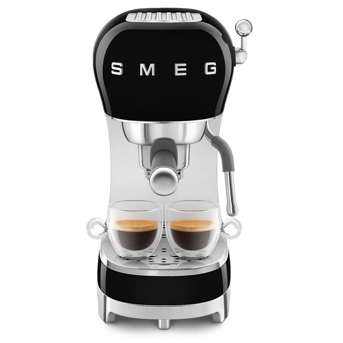 Ekspres kolbowy 50's style Czarny Smeg (ECF02BLEU)