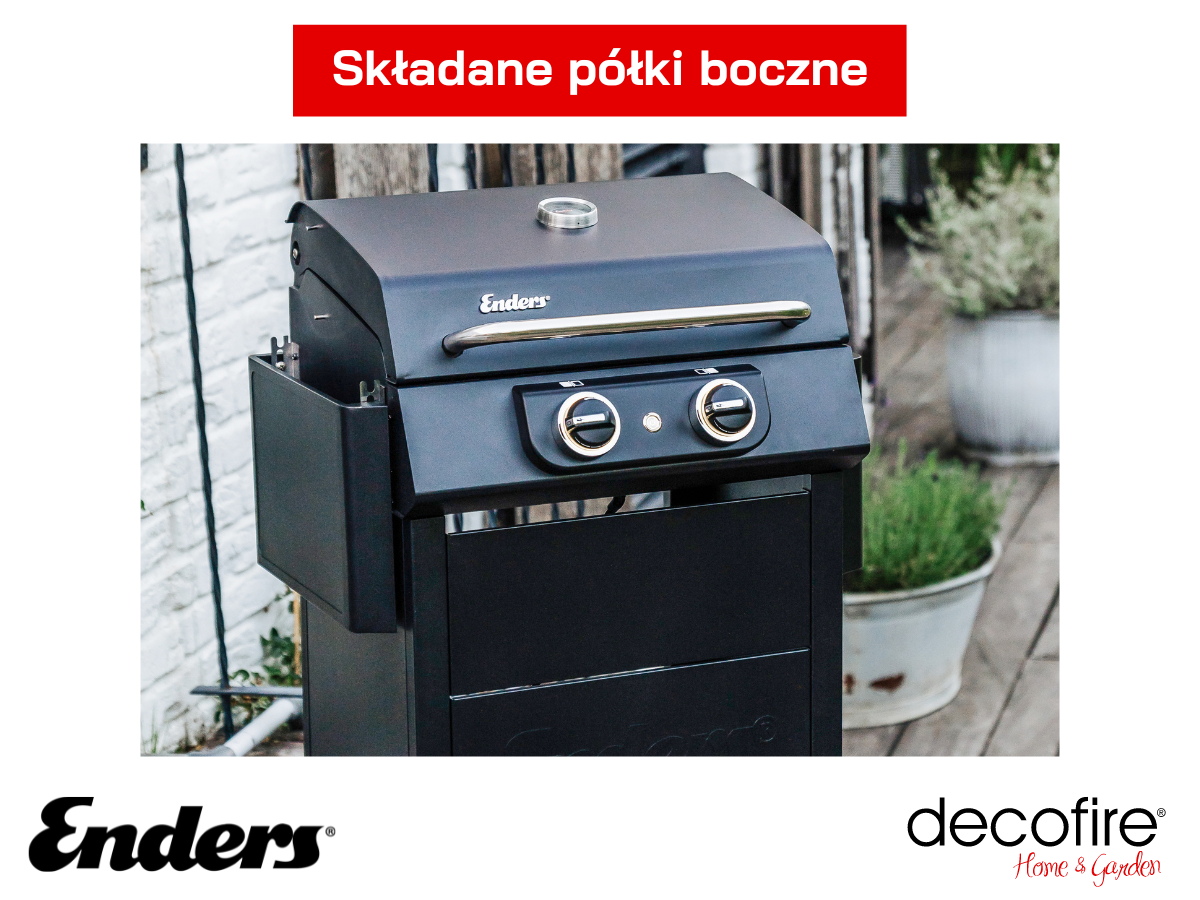 Składane półki boczne