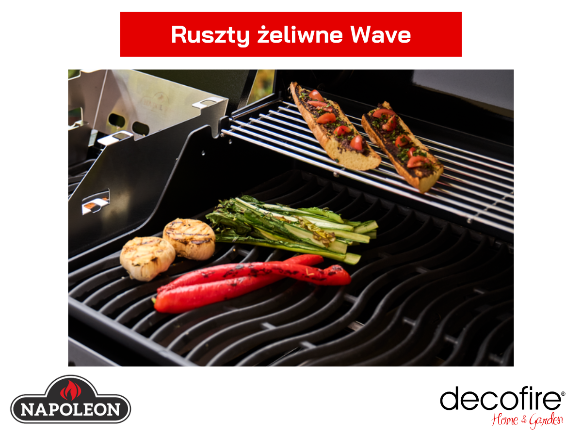 Ruszty żeliwne Wave