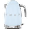 Czajnik z regulacją temperatury 1,7L  50's style Pastelowy błękit Smeg (KLF04PBEU)