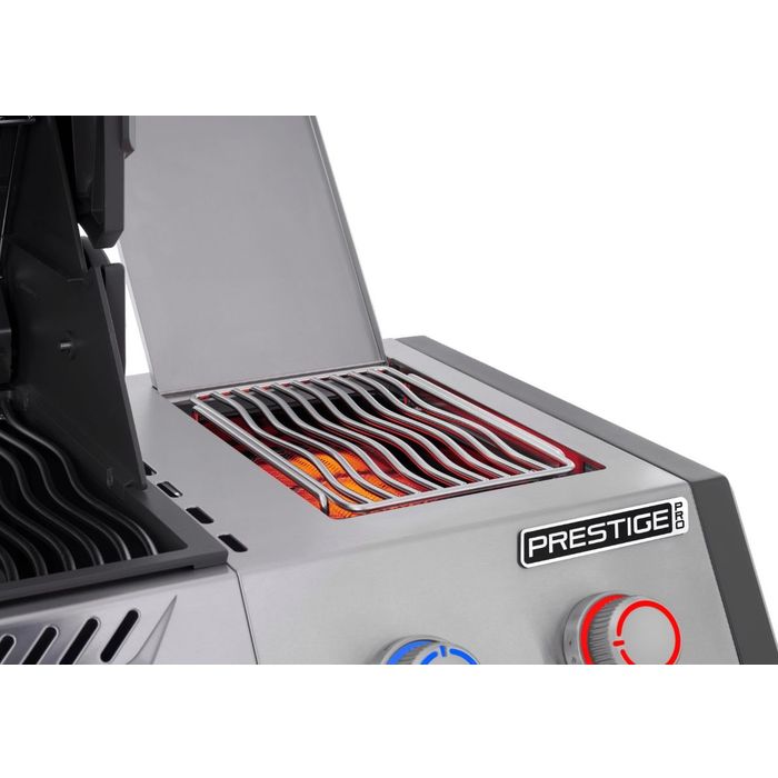 Grill gazowy Napoleon Prestige PRO 500 z palnikiem rożna i palnikiem bocznym Sizzle Zone (PRO500VXRSIBPSS-PL)