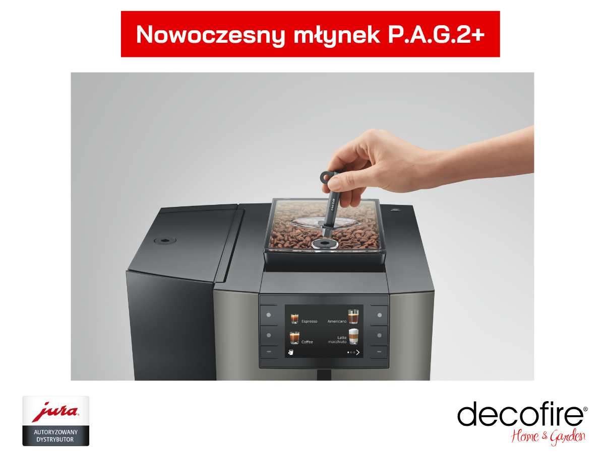 Ekspres do kawy Jura X10c Dark Inox (EA) z młynkiem P.A.G.2+