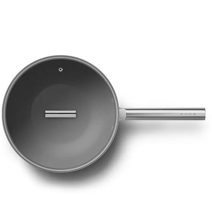 Wok 30 cm Kremowy Smeg (CKFW3001CRM)