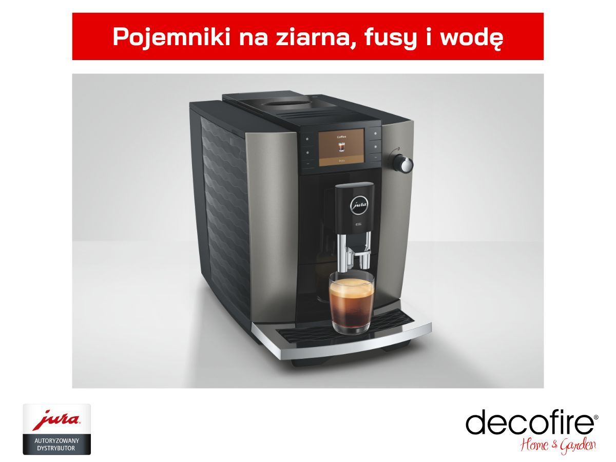 Pojemniki na ziarna, fusy i wodę