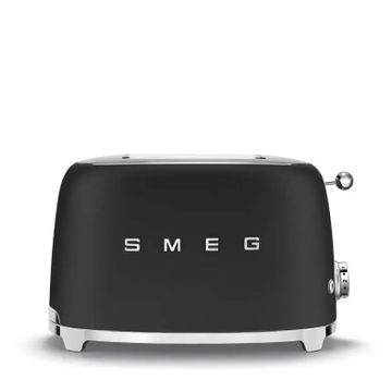 OUTLET - Toster na 2 kromki Smeg Czarny mat (TSF01BLMEU)