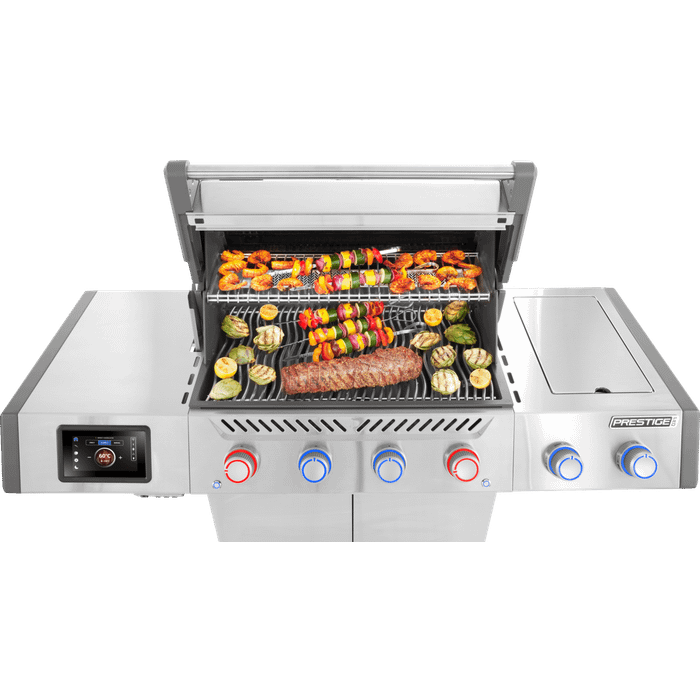 Grill gazowy Napoleon Prestige PRO 500 z palnikiem rożna i palnikiem bocznym Sizzle Zone (PRO500VXRSIBPSS-PL)