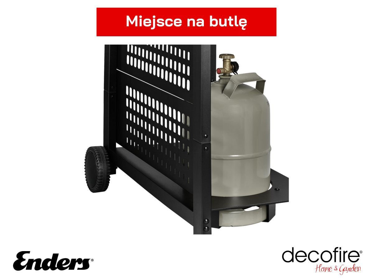 Wózek z miejscem na butlę