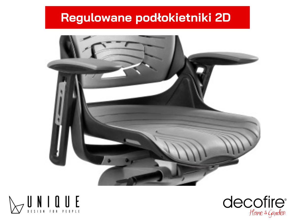 Regulowane podłokietniki 2D