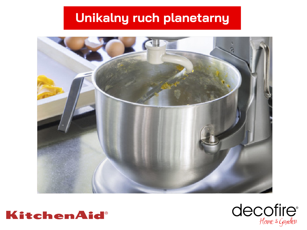 Mikser Heavy Duty 7 Silver KitchenAid z uniklanym ruchem planetarnym