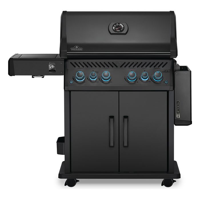 Grill gazowy Napoleon ROGUE PRO-S 525 RSIB z palnikiem rożna i palnikiem bocznym na podczerwień, czarny mat (RPS525RSIBPMK-2-PL) ⭐ PROMOCJA! ROŻEN