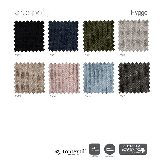 Grospol Fotel biurowy MaxPro WT chrome tkanina Hygge - 8 kolorów