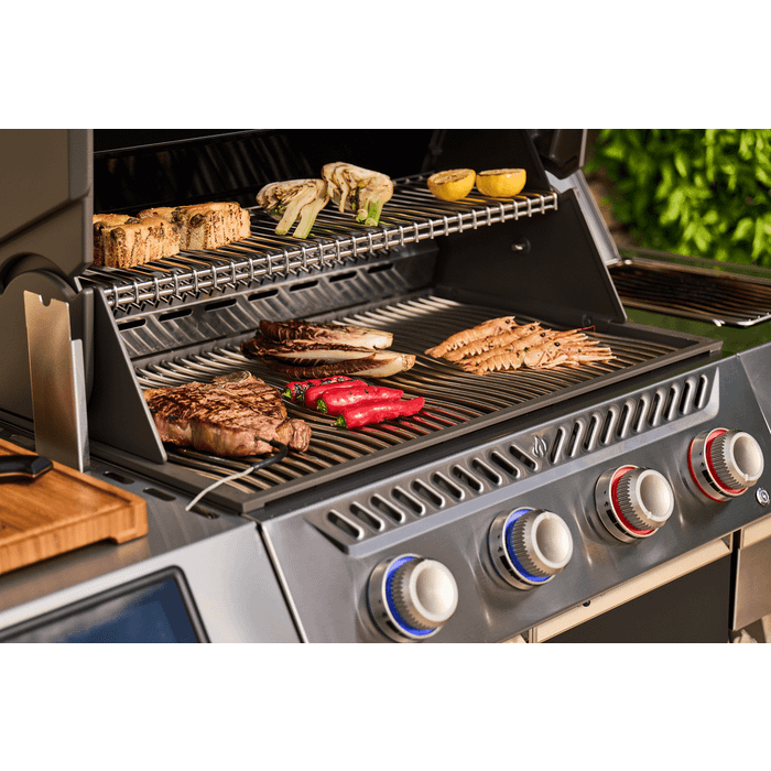 Grill gazowy Napoleon Prestige PRO 500 z palnikiem rożna i palnikiem bocznym Sizzle Zone, Czarny, WiFi (PRO500VXRSIBPK-PL)