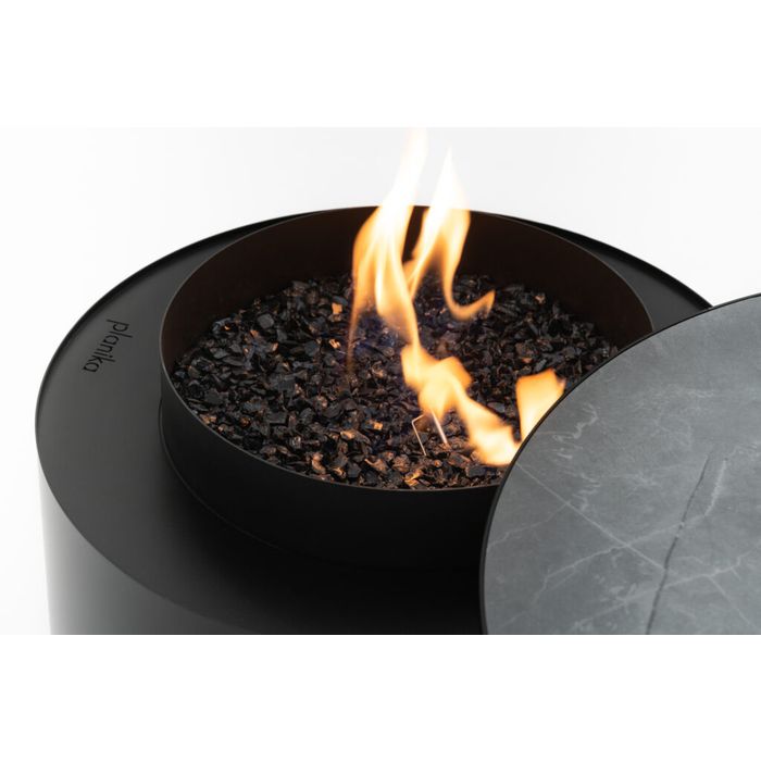 Kominek stolik Fire Pit Table Moon Planika + pokrowiec