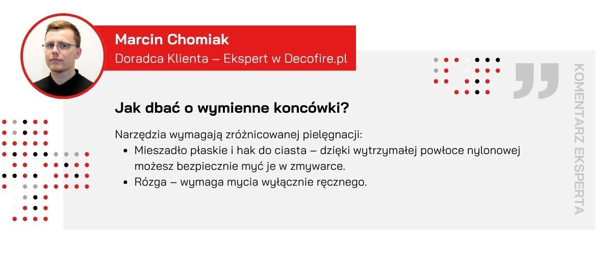 Czy misę i akcesoria można myć w zmywarce?