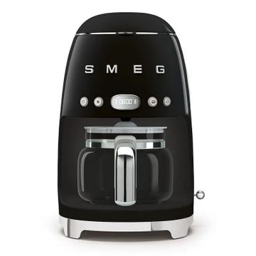 Ekspres przelewowy 50's style Czarny Smeg (DCF02BLEU)