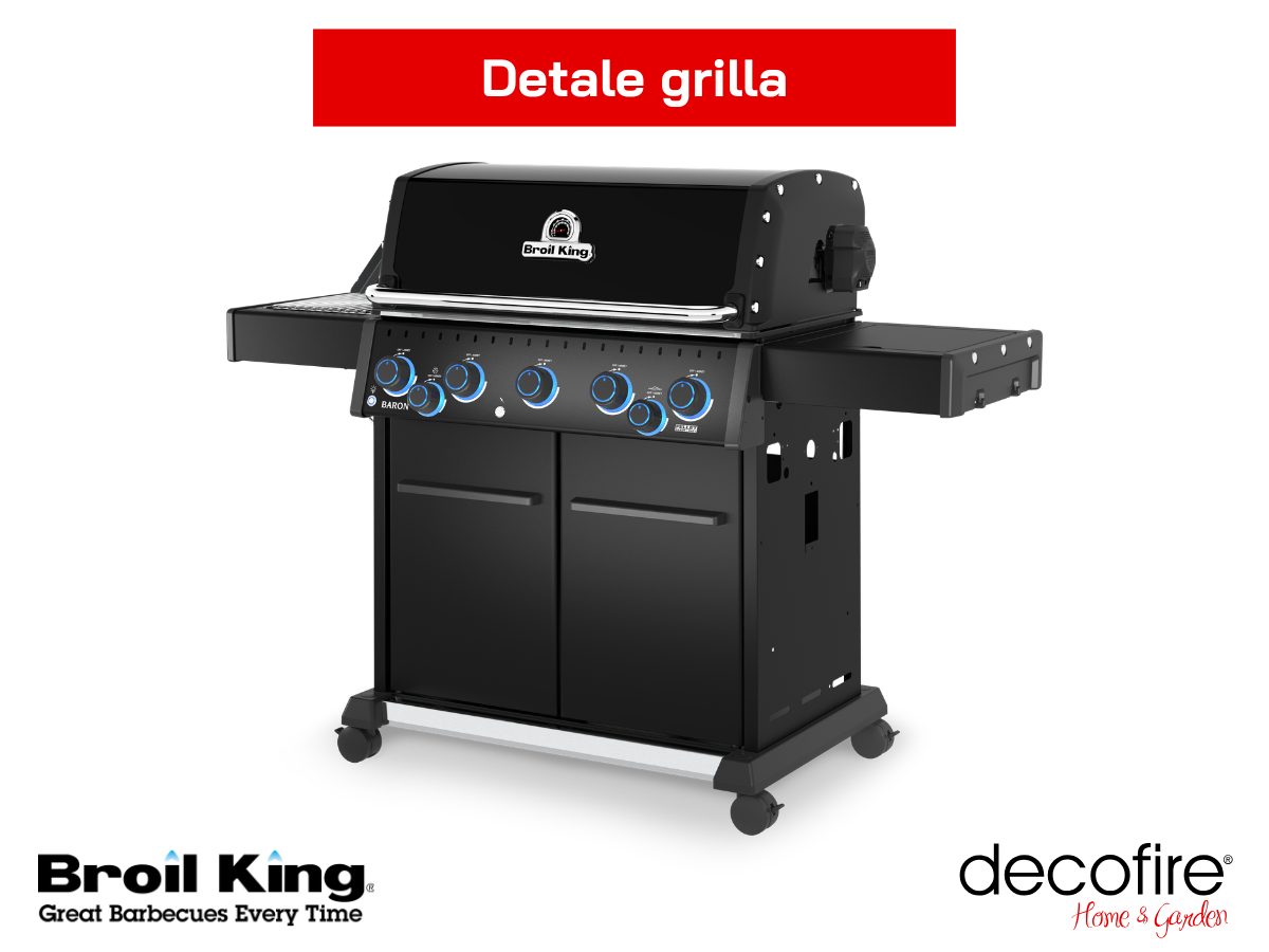 Detale grilla – nowa, matowa kolorystyka Black Knight