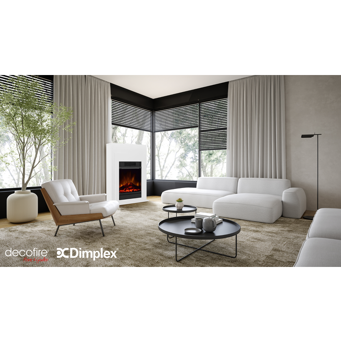 Dimplex kominek elektryczny Bellini biały ECO LED