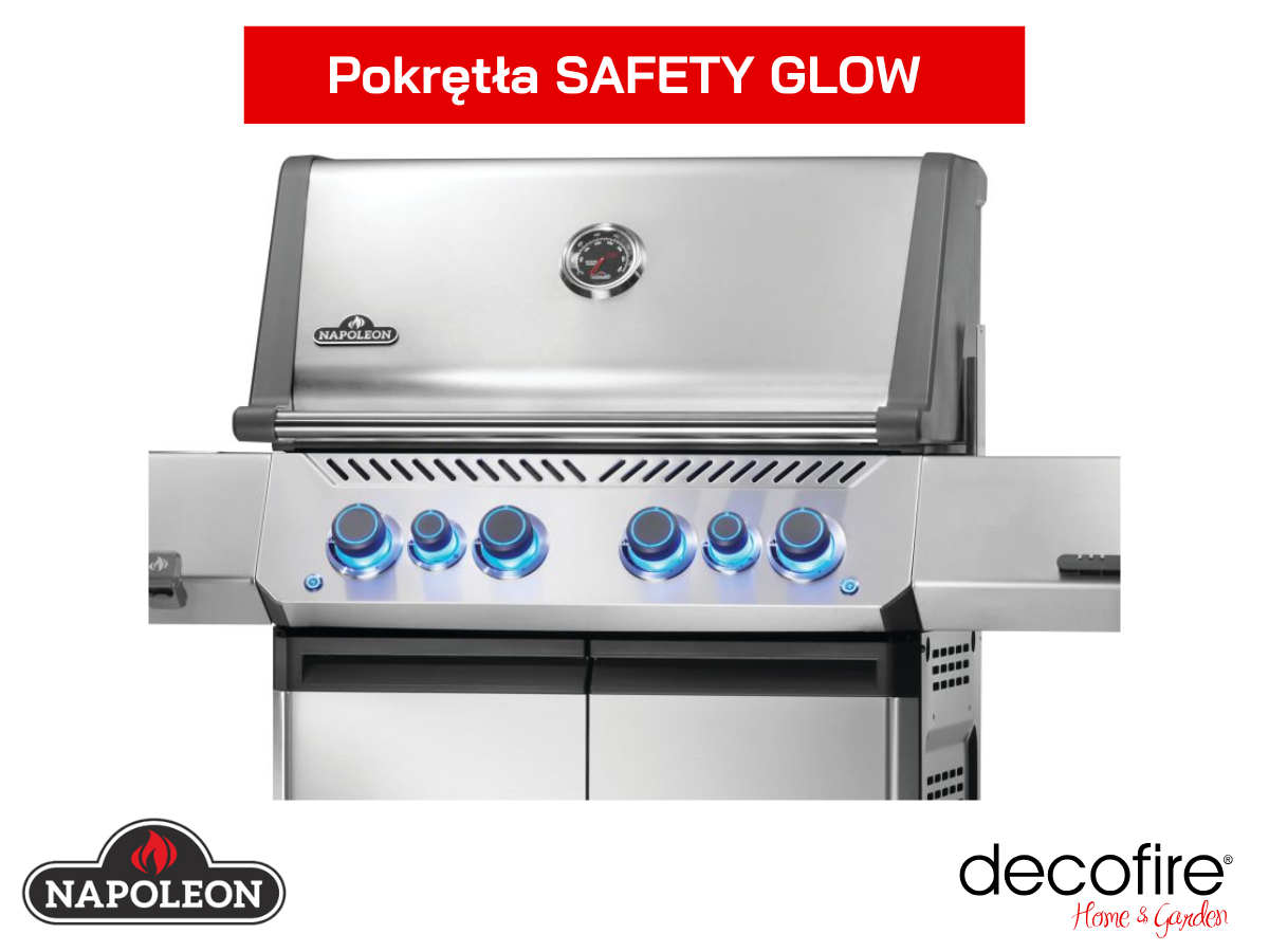 Pokrętła z technologią SAFETY GLOW