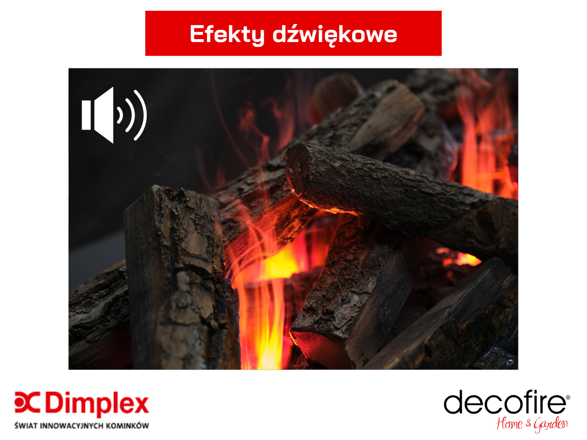 Dźwięk trzaskającego drewna