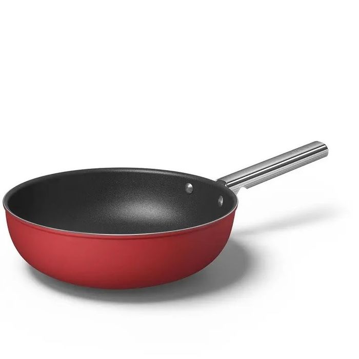 Wok 30 cm Czerwony Smeg (CKFW3001RDM)