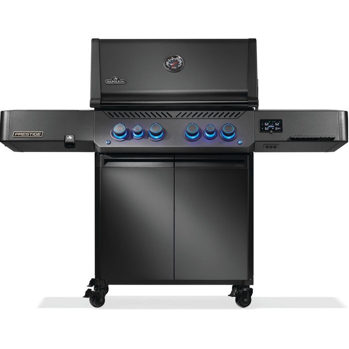 Grill gazowy Napoleon Phantom Prestige 500 Connected z palnikiem rożna i palnikiem bocznym Sizzle Zone WIFI Czarny (P500VXRSIBPK-PL-PHM)