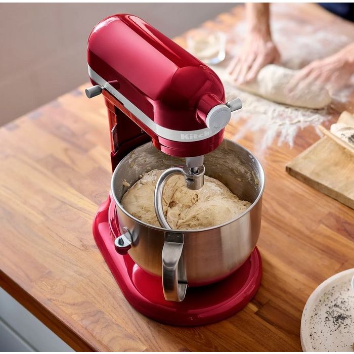Mikser Artisan z podnoszoną dzieżą Candy Apple 6,6L KitchenAid (5KSM70SHXECA)
