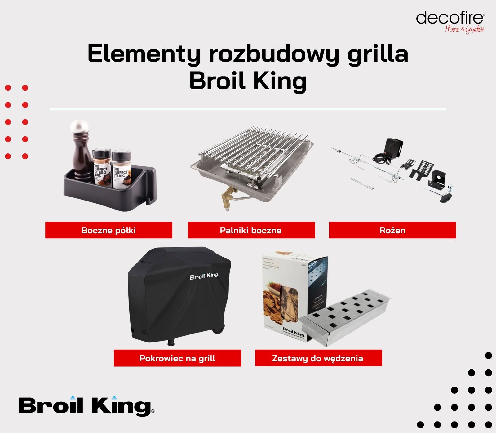 Elementy rozbudowy grilla – co warto mieć?