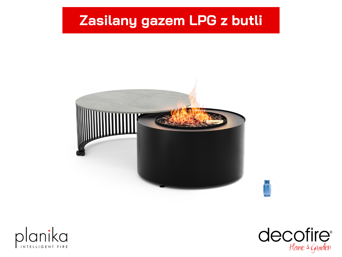Zasilany gazem LPG