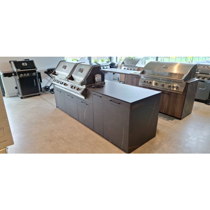 OUTLET - Grill osadzony na kuchni ogrodowej Napoleon Prestige BIPRO 825 (BIPRO825RBIPSS-3-CE) - EKSPOZYCJA