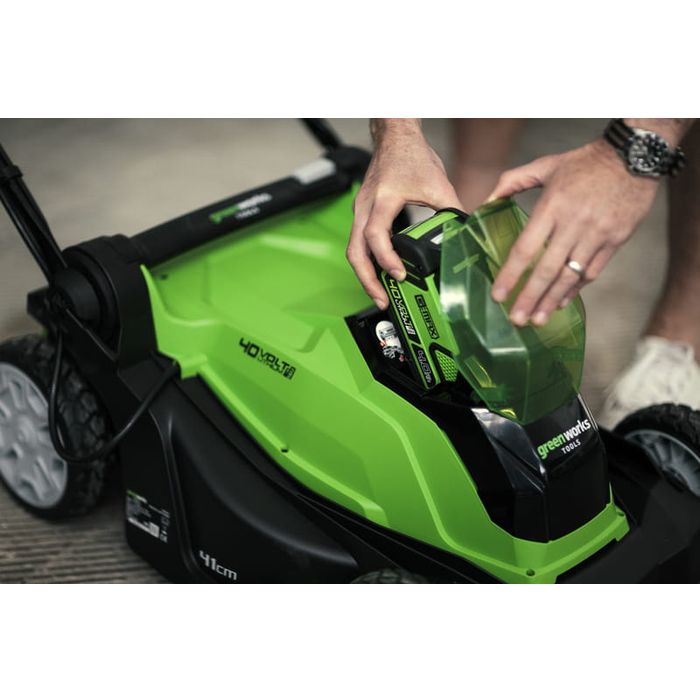 Greenworks Kosiarka akumulatorowa 41 cm G40LM41 40V (GR 2504707) 