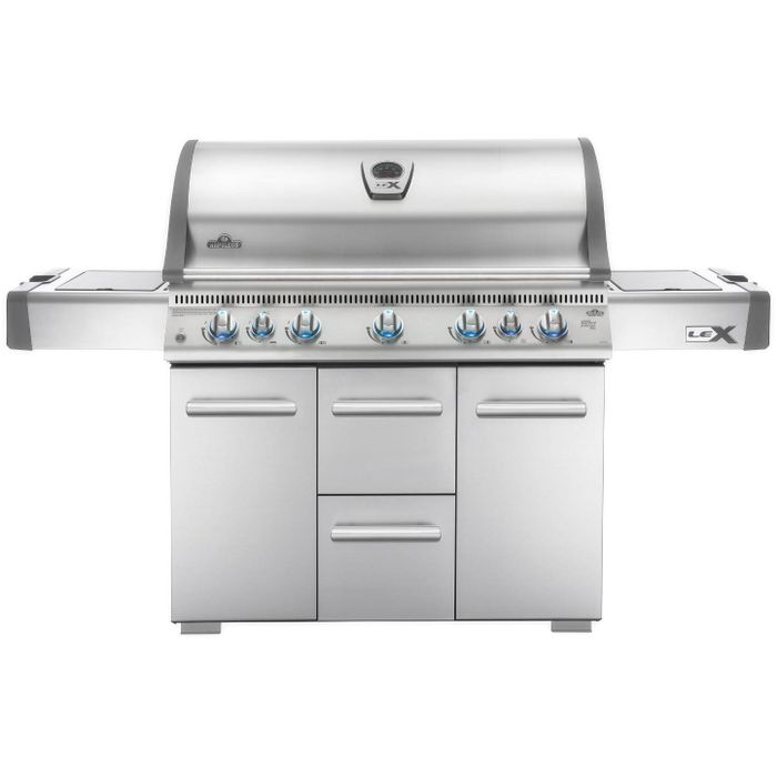 Grill gazowy Napoleon LEX 730 z palnikiem bocznym oraz dolnym i tylnym palnikiem na podczerwień (LEX730)