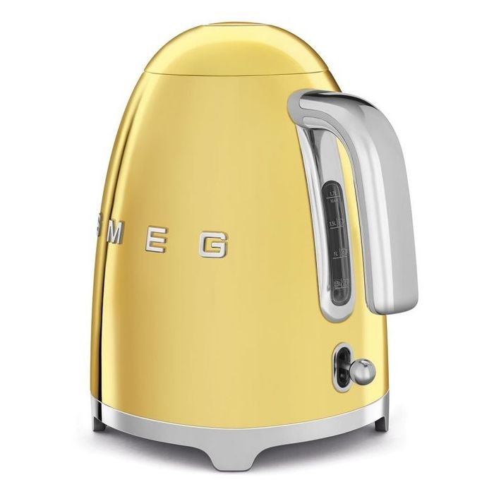 Czajnik 1,7L  50's style Złoty Smeg (KLF03GOEU)