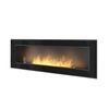 Biokominek wiszący Simple Fire FRAME 1500 czarny 1500x490 mm