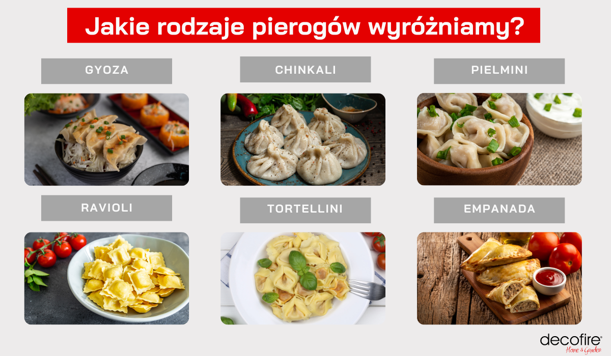 Rodzaje pierogów
