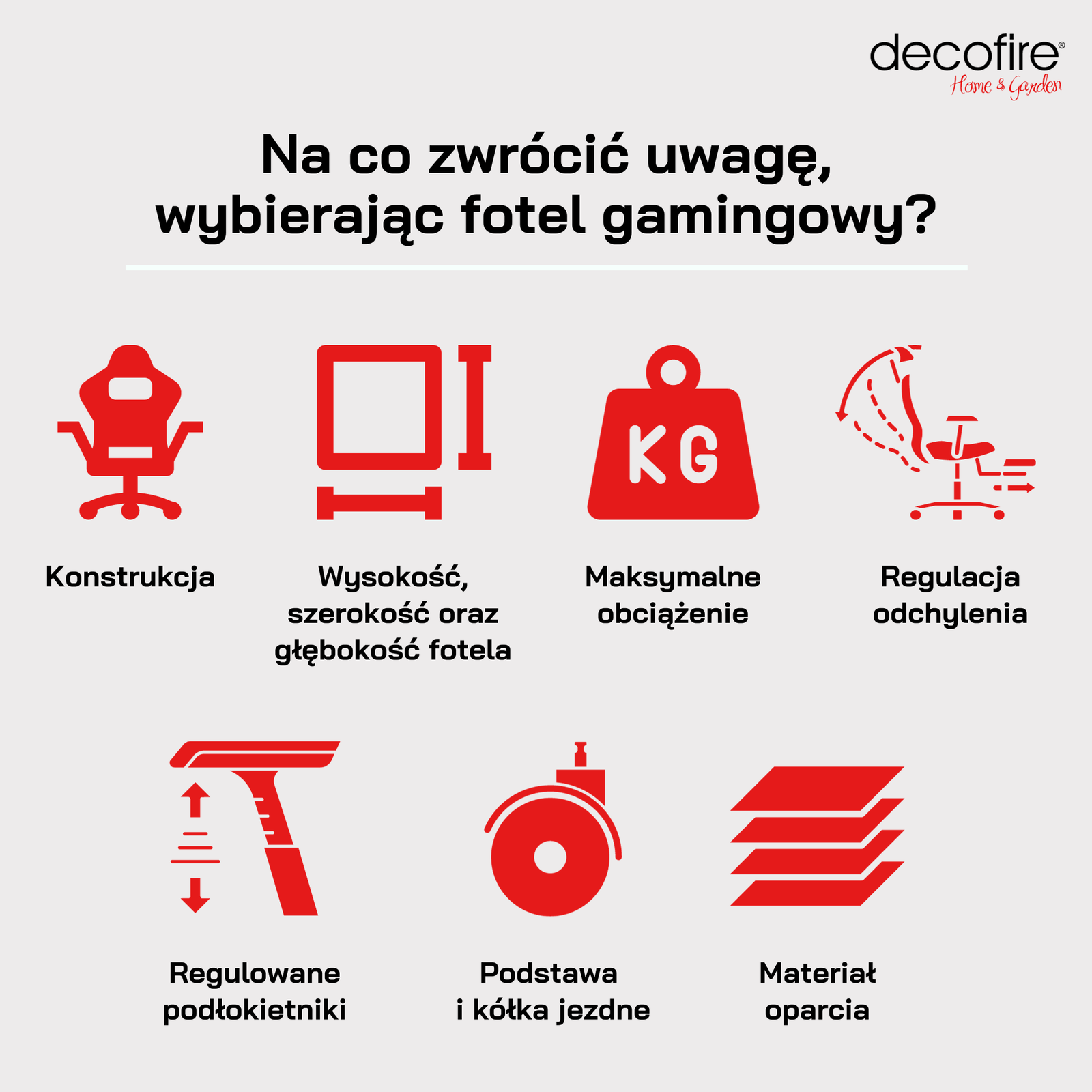 Cechy, na które zwracać uwagę kupując fotel gamingowy