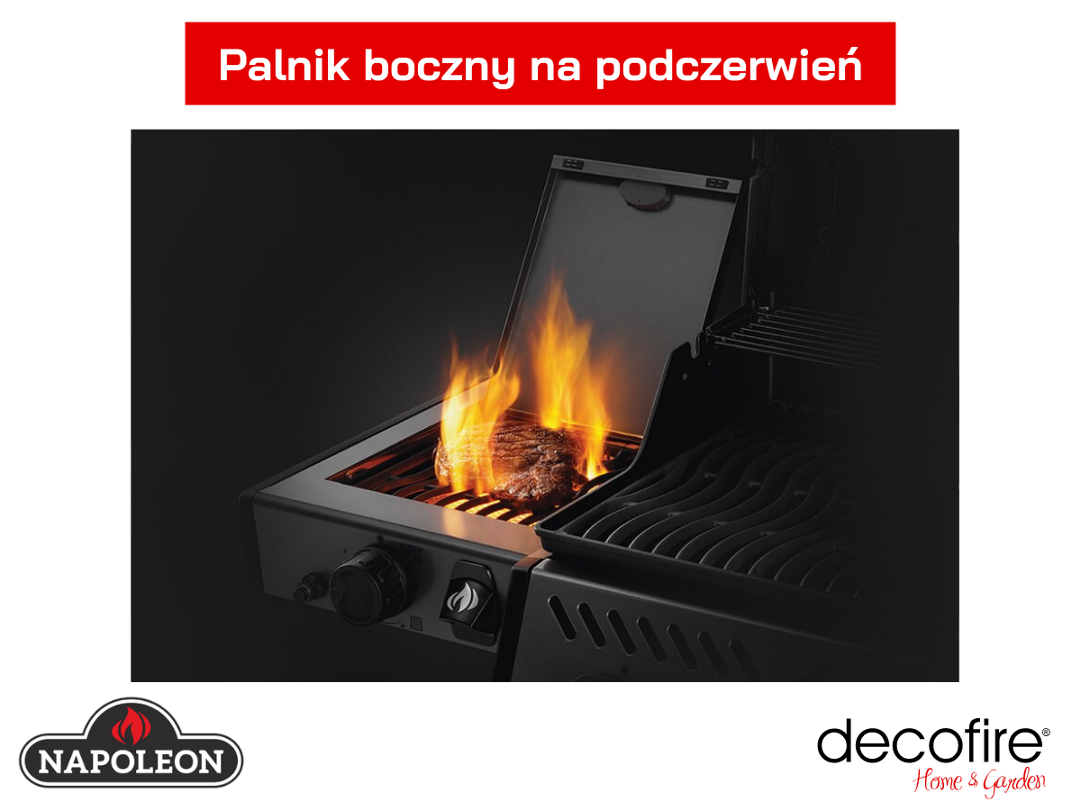 Grill gazowy Napoleon Freestyle 365 SIB z palnikiem bocznym na podczerwień