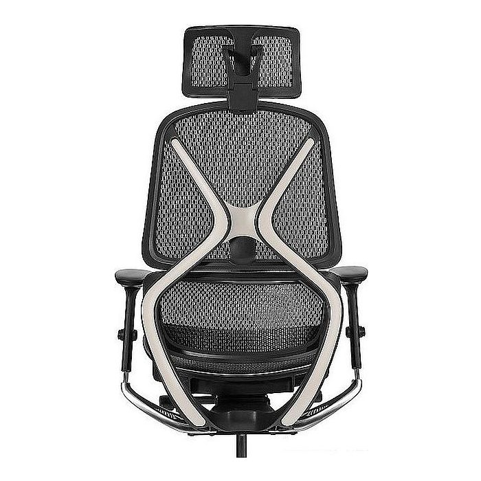 UNIQUE Fotel biurowy Areo-X szara siatka (HX-2501HB-GREY)