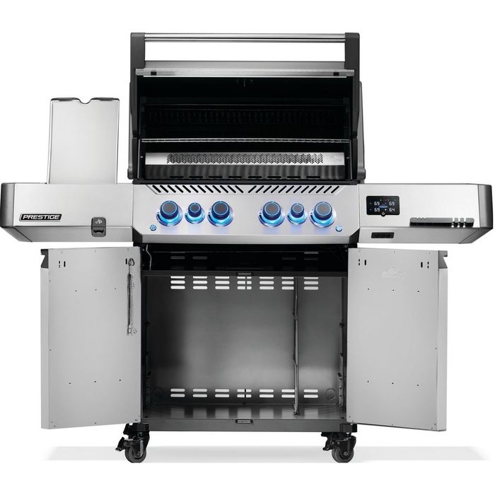 Grill gazowy Napoleon Prestige 500 Connected RSIB z palnikiem rożna i palnikiem bocznym Sizzle Zone WIFI (P500VXRSIBPSS-PL)