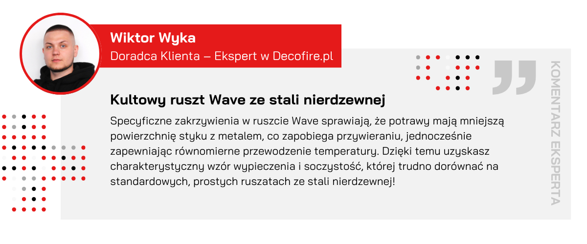 Opinia eksperta o stalowym ruszcie Wave