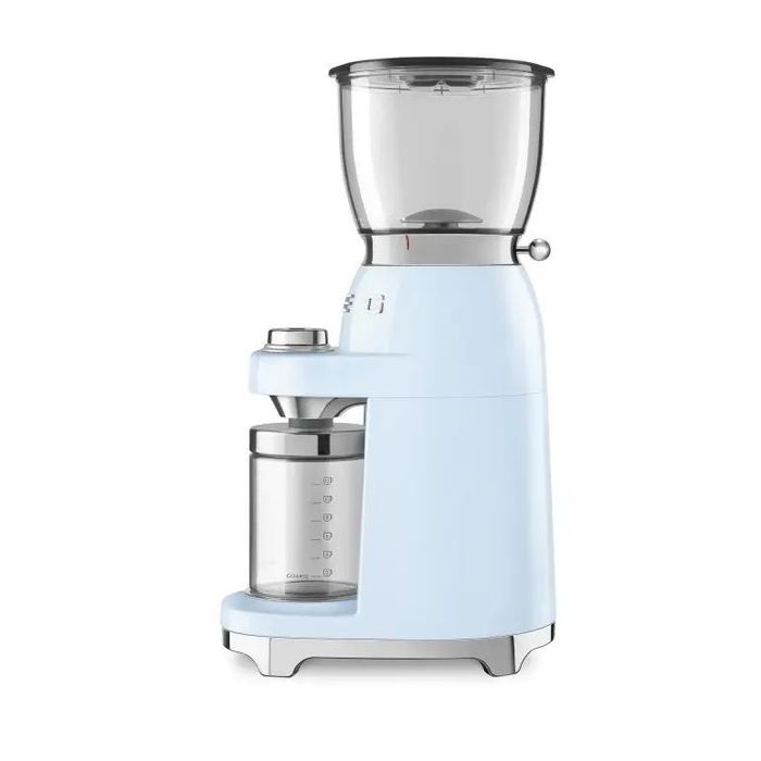 Elektryczny młynek do kawy 50's style Pastelowy błękit Smeg (CGF01PBEU)