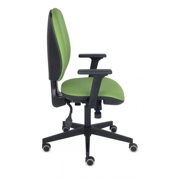 Fotel biurowy Grospol Starter 3D black tkanina Valencia - 12 kolorów