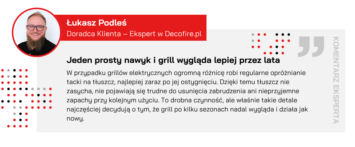 Opinia eksperta o czyszczeniu tacki na tłuszcz